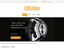 Tablet Screenshot of oroidea.net